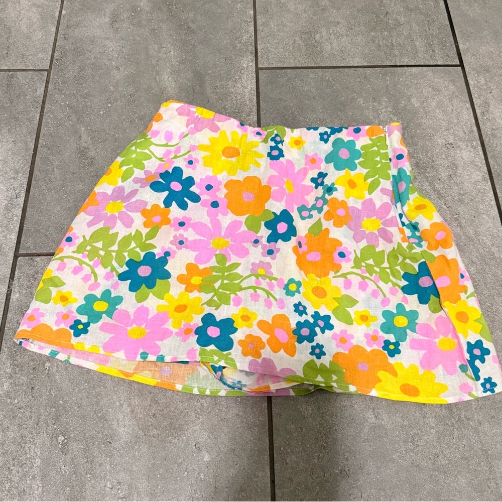 Show Me Your Mumu Floral Mini Skort